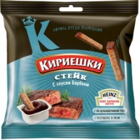 Кириешки Стейк Бекон 60гр.