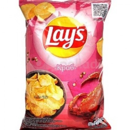 Чипсы Lays Краб 70гр.