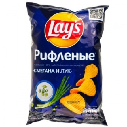 Чипсы Lays Сметана Лук 70гр.