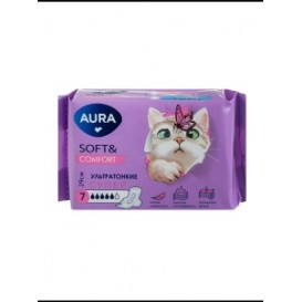 Прокладки Aura Soft&Comfort Ультратонкие Супер