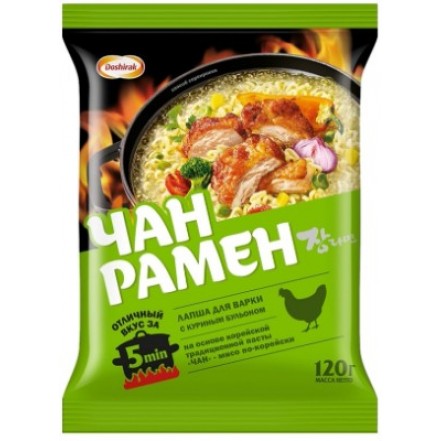 Лапша Чан Рамен с Куринным бульоном 120гр