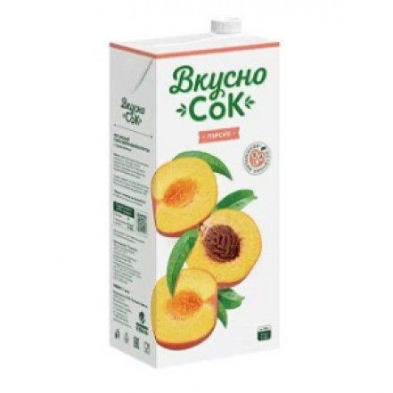 Вкусно Сок Персик 950мл.